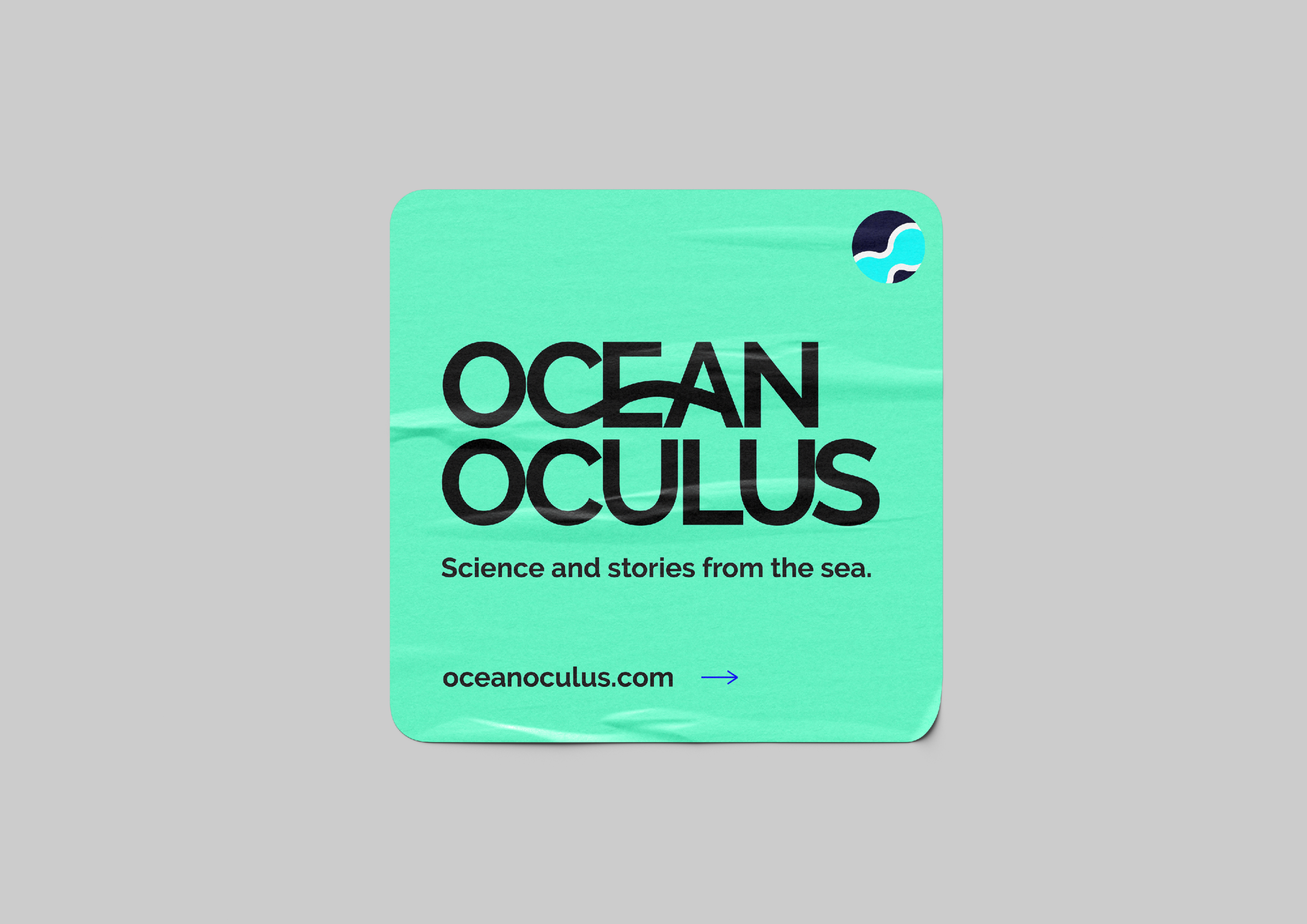 Ocean Oculus Sticker