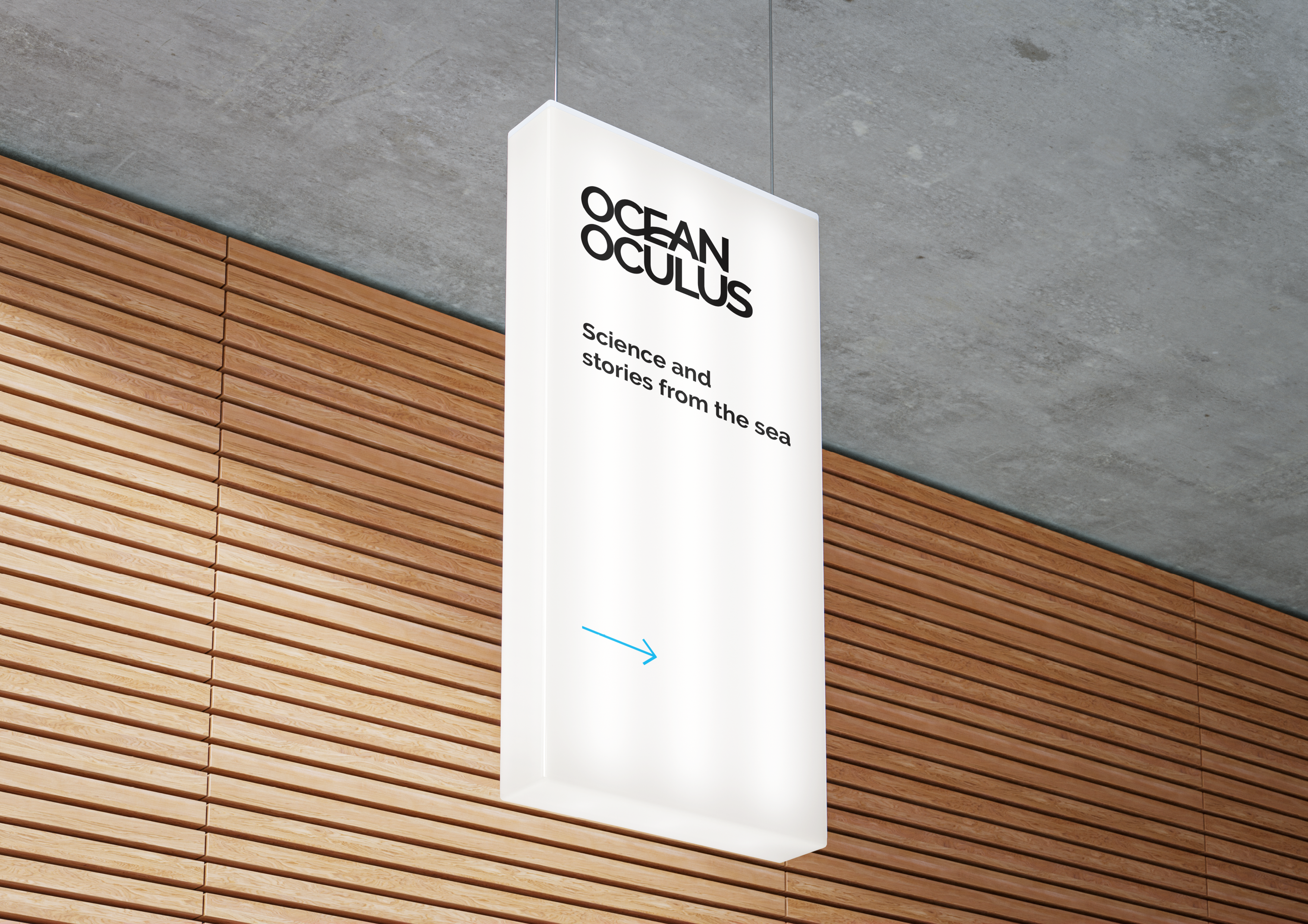 Ocean Oculus Long Sign