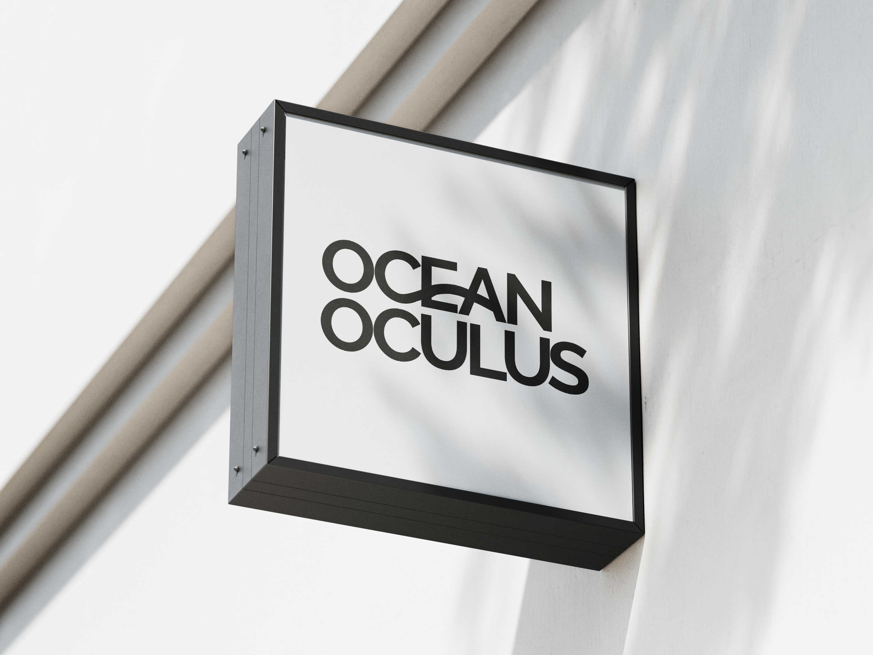 Ocean Oculus Small Sign