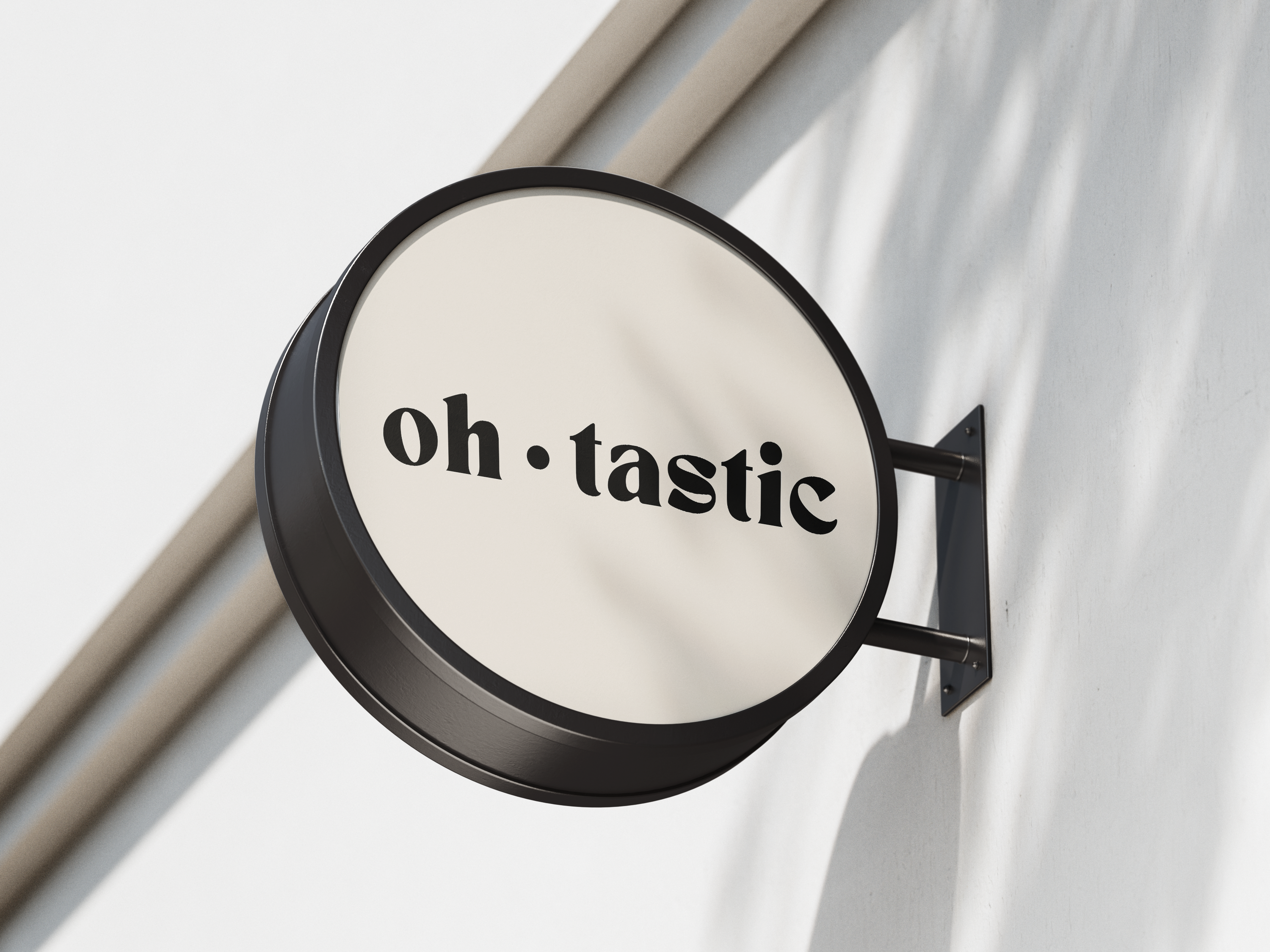 Ohtastic logo sign